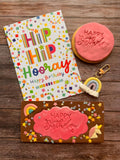 Hip Hip Hooray Birthday Postal Gift Box
